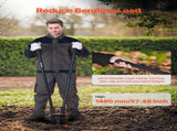 Post Hole Digger, Heavy Duty Post Hole Digger with Fiberglass Handle, Manual Hole Digger with Scale V952-JCKJCKBX0000YTEGTV0