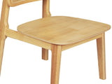 Levede 4x Rattan Dining Chair Wooden Kitchen Chair CH1145-2-NTX2