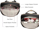 Backpack Backpack Ladies Girls Women Laptop Schoolbag Work School Waterproof USB V1188-MS-313-0102