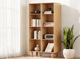 Artiss Bookshelf Bookcase 4 Tiers LEOR Pine FURNI-Q-BSHELF-05-WD
