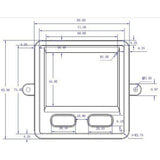 USB 2.0 Touchpad, Portable Trackpad for Desktop and Laptop User, Small Size V1370-AZ4-07996