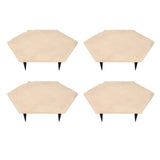 4pcs Stepping Stones Outdoor with 24pcs Ground Stakes Weather Resistant Decorative Stone for Garden V1294-YM0901-3111240178911