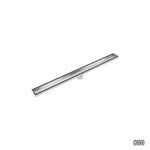 800mm Tile Insert Shower Bathroom Stainless Steel Grate Drain w/Centre outlet Floor Waste V63-832761