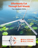 VEVOR Lake Weed Cutter Pond Aquatic Plant Cutting Tool with 1.57 m Max Cut Width V952-SCPSBK55FT305KMPNV0