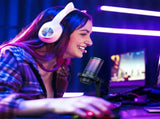 Laser RGB Streaming Microphone with Headphone Jack V1031-PC-GMICPO-471