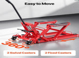 Hydraulic Motorcycle Lift Jack, 680 kg Capacity, ATV Lift Jack Portable Motorcycle Hoist Stand with V952-MTCXXSJJ150036NN8001V0
