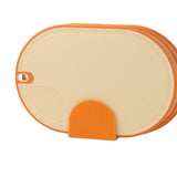 Cutting Board Food Grade Double Sided Prevent Slip Plastic Chopping Board with Holder Base for Meat V1294-YM0716-3118220136112