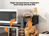 3-Tier Microwave Stand Oven Rack Height Adjustable and Extendable Stainless Steel Kitchen Storage V985-MICROWAVESHELF