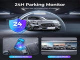 2 Channel 4K Dashcam with 1080P, 5G WiFi, GPS, Parking Monitor, Voice Control, Free 64GB TF Card V178-59112