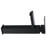Black Bathroom Faucet Stainless Steel Modern Waterfall Sink Faucet For Home Hotel 2 Hoses V1294-YM0703-3112230013911