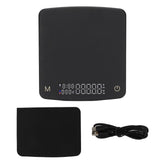 Tiny Coffee Scale Digital Drip Coffee Scale Rechargeable Automatic Timing Kitchen Food Scale V1294-YM0521-3118230055111