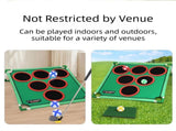 Indoor/Outdoor Golf Hitting Target Game Mat with Stand & Storage Bag - Family Fun Interactive Sports V888-ELOSUNG42441