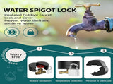 Door Handle Faucet Protection Cover Faucet Locks Outdoor Water Spigot Lock With Combination Lock V1189-LWWAL-20260325-02217
