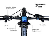 Valk MX7 Electric Bike Medium frame Mountain ebike, Black V219-BIKEMBVAM72A