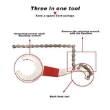 Bicycle Repair Tool Kit, Mountain Bike Chain Cutter, Bicycle Repair Kit, Freewheel Bottom Bracket V1308-DSZKI-1380