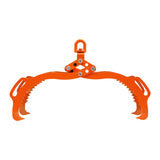 28in Log Lifting Tongs, 4-Claw Log Tongs, Heavy Duty Steel Log Grapple, 2650LBS Lifting Capacity, V952-YMBYQ28YC4ZKCWY9ZV0