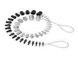Nut and Bolt Thread Checker 44 Male Female Thread Identifier Gauges 23 Inch and 21 Metric Sizes V1294-YM0703-3114230071211