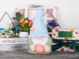 2 pcs Easter Bunny Gnome with Easter Egg - Handmade Gnome Faceless Plush Doll, Gift for Girl Room V1366-AZ2-W-06720