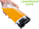 Replacement 24oz Blender Cup with Sip & Seal Lid For Nutri Ninja BL450 BL456 BL480 BL482 BL640 BL642 V1258-DP02-C-1061