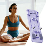 8-in-1 Multifunctional Black Fitness Board for Pilates, Abdominal Strength, and Core Training V178-59237