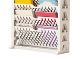 Bookshelf Multipurpose Simple Style Large Capacity Single Row Space Saving Multilayer Book Storage V1294-YM0901-3116230016416