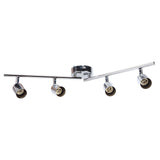 Lamp Holder 4 Head Adjustable Flexible Rotation GU10 Light Holder for Bedrooms Living Rooms V1294-YM0715-3119210320711