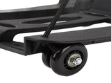 Folding Hand Truck Aluminum Alloy 4 Wheels 40kg Load Dolly Cart for Shopping Luggage V1294-YM0901-3111240231111