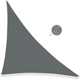 Triangular Shade Sail 3X3X3M Waterproof Shade Cloth Uv Protection For Patio Garden, Terrace, V1188-MS-227-1223