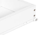 Levede Slim Bedside Table Nightstand Side Table Storage Bedroom Narrow Cabinet NI1084-WH-AU