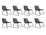 Levede 8x Dining Chairs Kitchen Table CH1111-2-BKX4