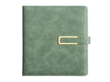 25-Piece Premium A5 Business Notebook Set Soft PU Leather Journal with 4 Pens and 20 Ink Refills V888-ELOSUNG46705