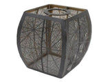 Metal Lamp Shade E26 E27 Iron Spider Web Style Hollow Out Decorative Lampshade Cover for Table Wall V1294-YM0901-3119240086111