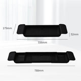 Bathtub Tray Stable Placement Expandable Plastic Material Draining Design Bath Caddy Tub Table for V1294-YM0512-3112220078812