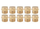 10PCS Directional Slot Nozzle Brass Cooling Misting Rustproof Heat Resistant Water Hose Nozzle for V1294-YM0706-3111230168112