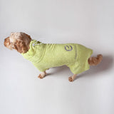 Organic Luxury Bamboo & Cotton Dog Bathrobe V422-BR-G-S