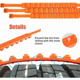 20PCS Universal Reusable Anti-skid Nylon Tire Chains, 36In Snow Chains for Car Tires, Reusable V1366-AZ2-W-11481
