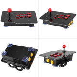 8-Way Arcade Game Joystick, USB Controller, Zero Delay Arcade Stick Buttons for Sports, Racing, V1188-CYX-LHJ-1297