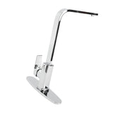 Kitchen Faucet Copper Alloy Hot and Cold Rotatable Basin Faucet Sink Mixer Tap with Hose Silver V1294-YM0901-3112240004311