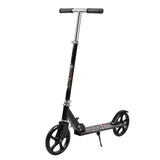 MONVELO Folding Scooter Dual Large Wheels Black RR1009-BK_NZ
