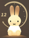 Cute 3D Night Light Anime Cartoon Bunny Eye Protection Rechargeable Desk Lamp Bedroom Children V1369-AZ3-W-04164