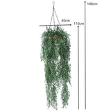 Artificial Fern Hanging Basket UV Resistant 110cm V637-1018976