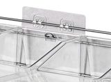 Wall Mounted Storage Container 3 Layer Wall Hanging Kitchen Storage Box for Garlic Ginger Onion V1294-YM0706-3118230236412