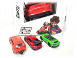 Majorette Porsche 911 GT3 RS Carry Case Playset including 4x Diecast Model Cars V185-058220