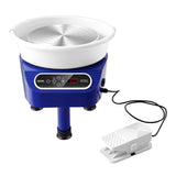 Pottery Wheel, 10 inch Pottery Forming Machine, 350W Electric Wheel for Pottery with Foot Pedal and V952-ZQLPJSJS10YC01YWVV3