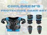 Kids Cycling Armor Cycling Protection Children'S Cycling Gear Chest Guard For - Green - Size L V1347-140-05503-GRN-L