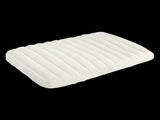 Pawz XL Size Orthopedic Dog Bed with Sherpa Plush Removable Cover in White PT1275-XL-WH