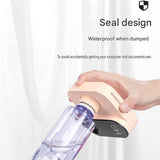 3PCS Smart Home Atmosphere Set White USB Rechargeable Camera Humidifier & 2pcs White RGB Motion V888-ELOSUNG53410