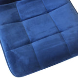 Levede 4x Dining Chairs Kitchen Velvet Blue CH1057-FL-4-BLX2