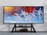 Reinforced Metal 40-100" Tv Floor Stand 2 Tier Shelf Tv Mount Adjustable Height V767-U-Z1188-V1