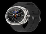 Watch8Classic-SU02 Smart Watch, Full Touch Screen Silicone Sports Wrist Watch for Men WomenBlack V1300-WATCH8CLASSIC-SU02-BLACK